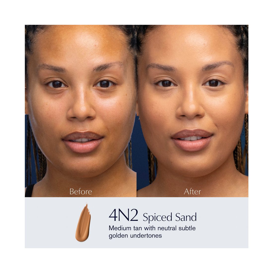 Estee Lauder Double Wear Stay-In-Place Foundation, 1 oz. - 2C1 Pure Beige, Light Medium with cool,