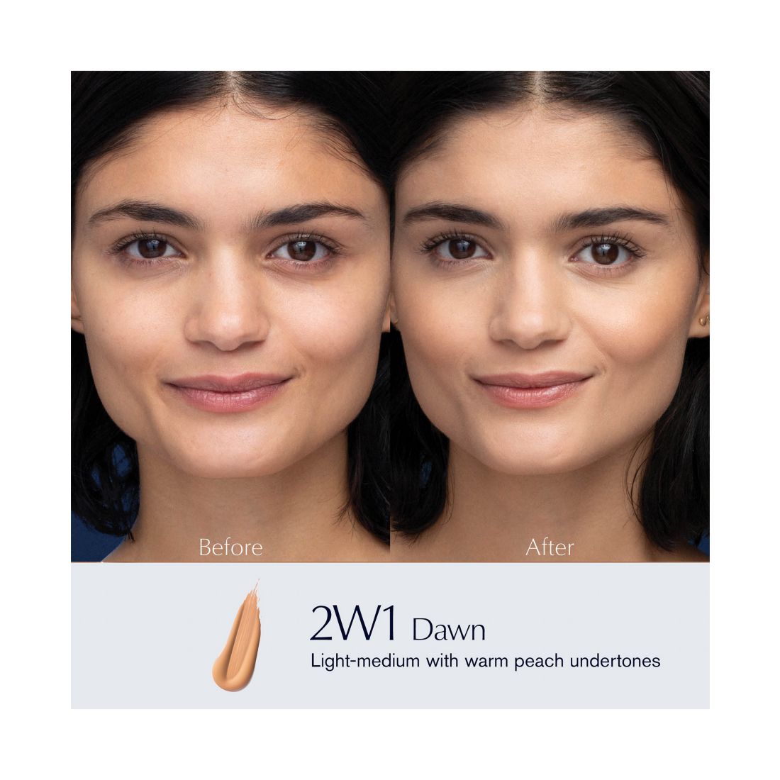 Estee Lauder Double Wear Stay-In-Place Foundation, 1 oz. - 2C1 Pure Beige, Light Medium with cool,