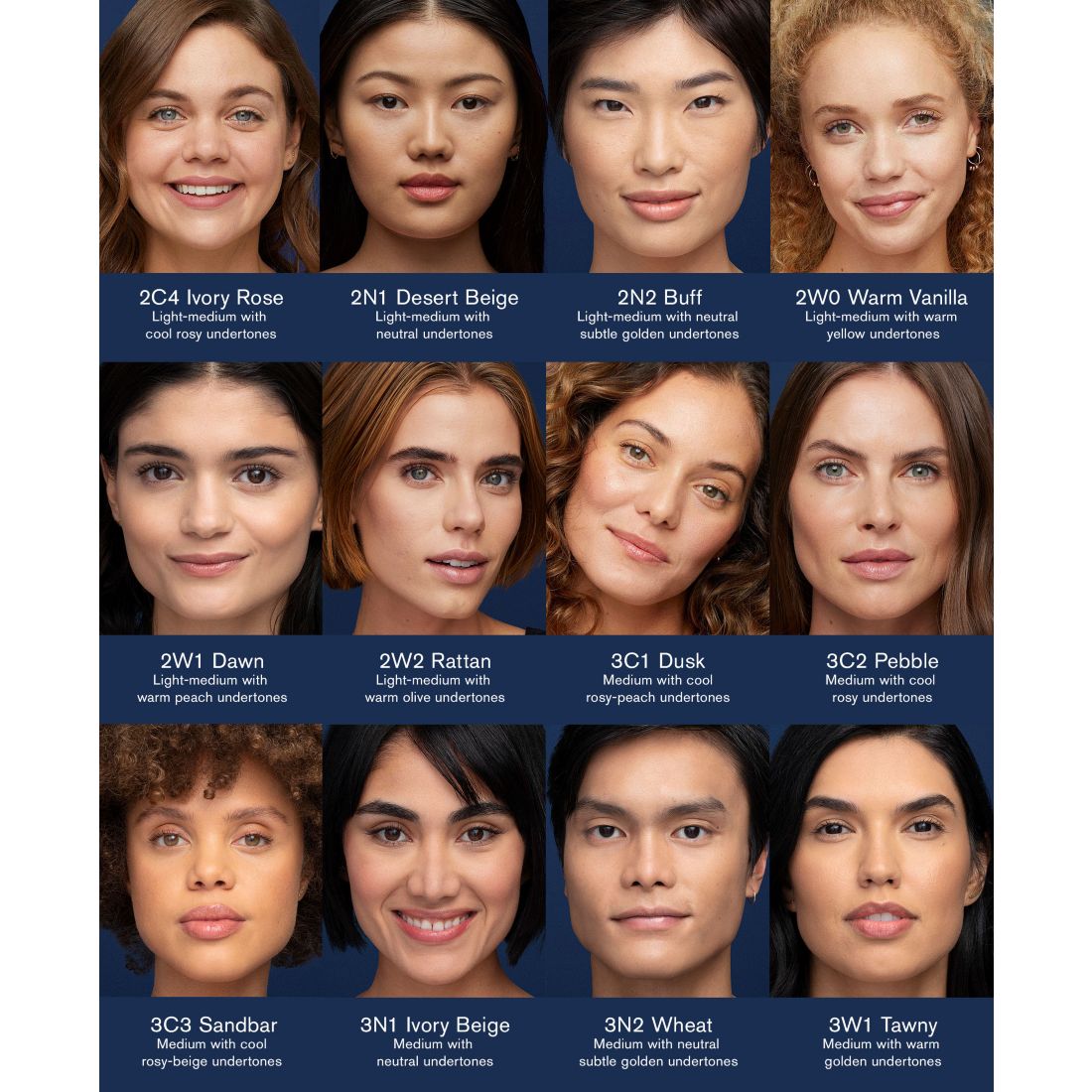Estee Lauder Double Wear Stay-In-Place Foundation, 1 oz. - 2C1 Pure Beige, Light Medium with cool,