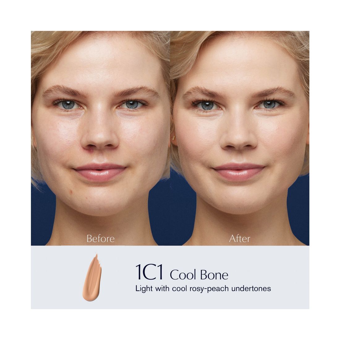 Estee Lauder Double Wear Stay-In-Place Foundation, 1 oz. - 2C1 Pure Beige, Light Medium with cool,