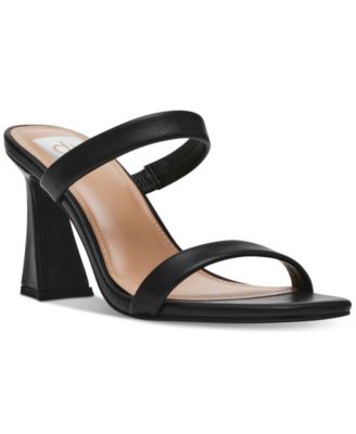Women's Yorke Two-Band Square-Toe High-Heel Dress Sandals