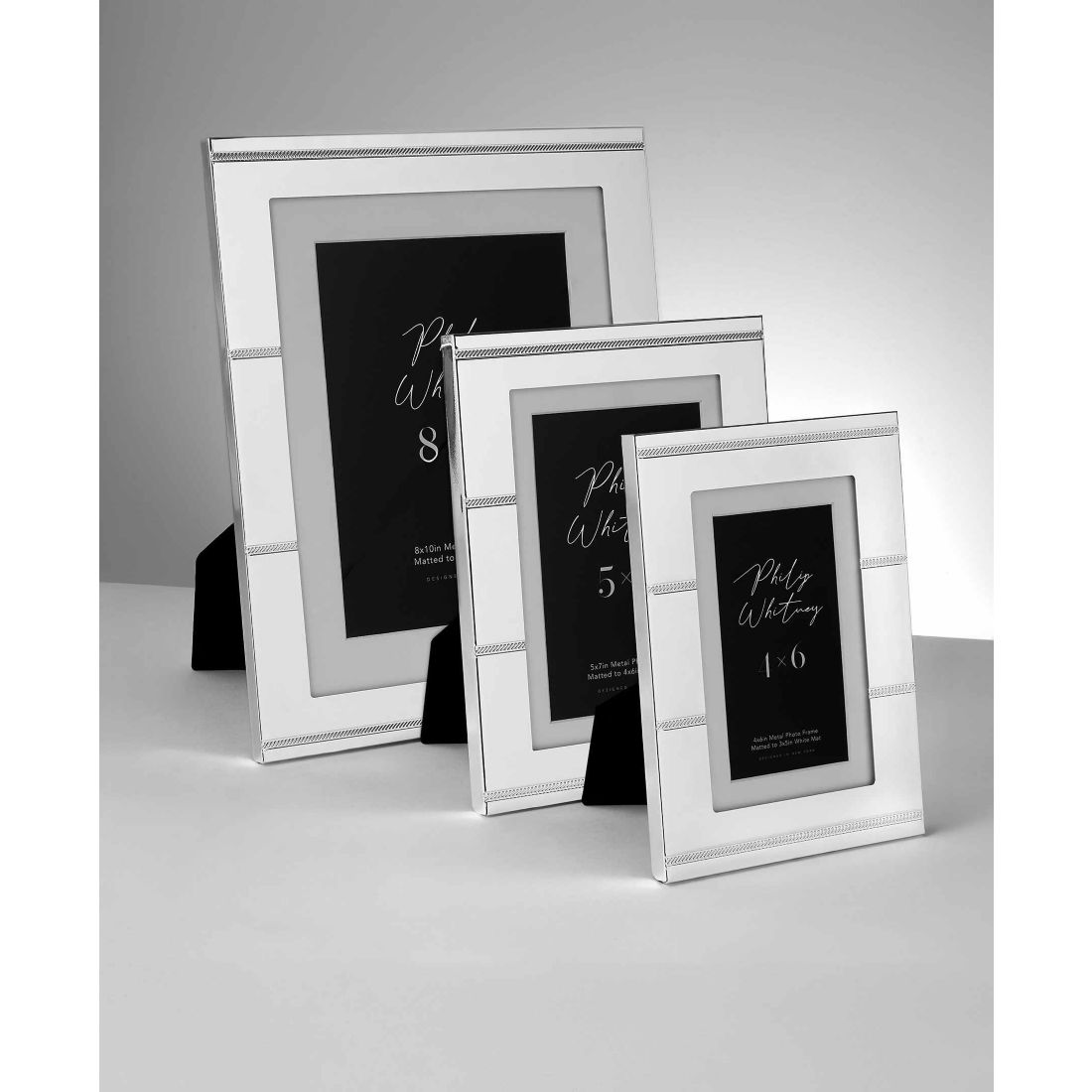 Philip Whitney Landis Metal Picture Frame, 5" x 7"