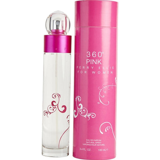360 Pink for Women Eau de Parfum Spray 3.4 oz