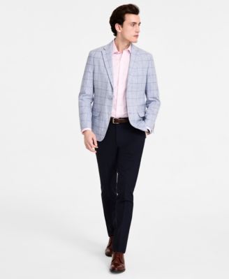 Men's Modern-Fit Plaid Sport Coat