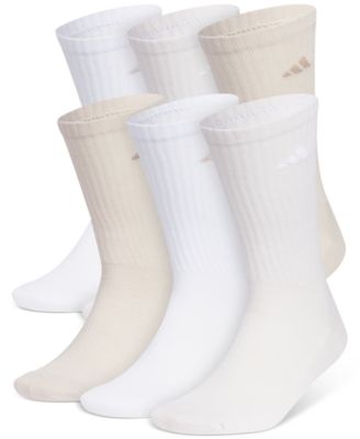 Men's Cushioned Athletic 6-Pack Crew Socks