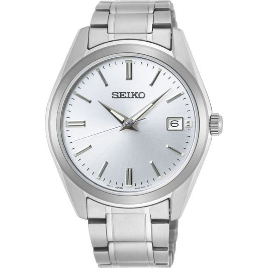 Seiko Men's Essentials Stainless Steel Bracelet Watch 40.2mm