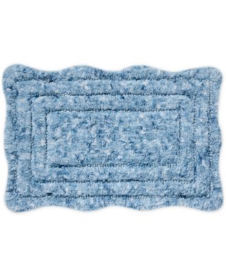 Niki Scallop Skid-Resistant Bath Rug, 20&quot; x 32&quot;