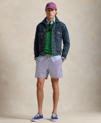 Men's 5-3/4&quot; Traveler Classic Striped Swim Trunk