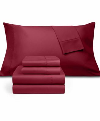 Brookline 1400 Thread Count 6 Pc. Sheet Set, California King, Exclusively at Macy’s