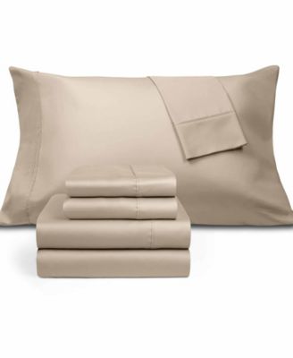 Brookline 1400 Thread Count 6 Pc. Sheet Set, California King, Exclusively at Macy’s
