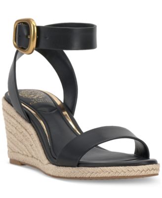 Felia Buckle Espadrille Wedge Sandals