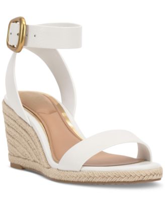 Felia Buckle Espadrille Wedge Sandals