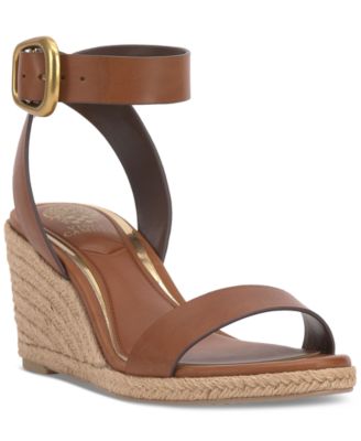 Felia Buckle Espadrille Wedge Sandals