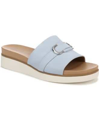 Women's Genevieve Square Open Toe Slide Platform Sandals