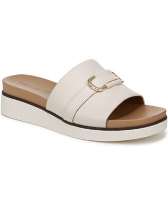 Women's Genevieve Square Open Toe Slide Platform Sandals