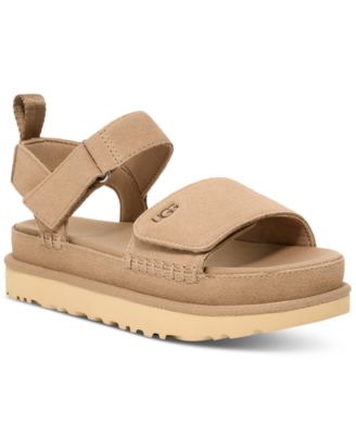 Women's Goldenstar Flat Platform Lug-Sole Sandals