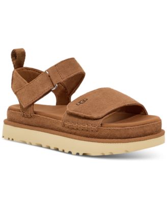 Women's Goldenstar Flat Platform Lug-Sole Sandals