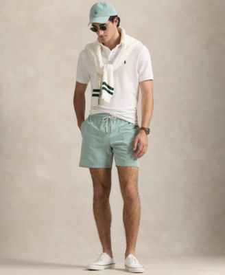 Men's 5-3/4&quot; Traveler Classic Striped Swim Trunk