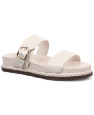 Women's Gianaa Double Strap Footbed Sandals, Created for Macy's