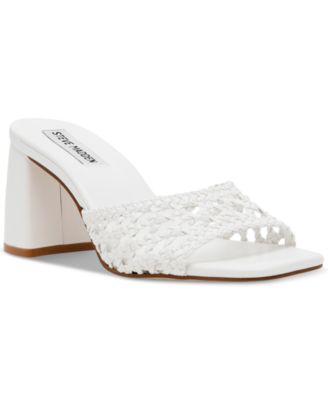 Women's Mania Woven Block-Heel Sandals