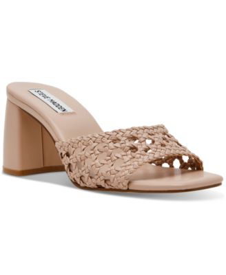 Women's Mania Woven Block-Heel Sandals