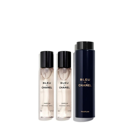 CHANEL BLEU DE CHANEL Parfum Twist and Spray Gift Set
