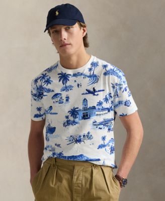 Men's Classic-Fit Polo Bear Jersey T-Shirt
