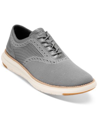 Men's Grand Remix Lace-Up Knit Oxford Shoes
