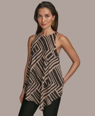 Women's Printed Sleeveless Blouse