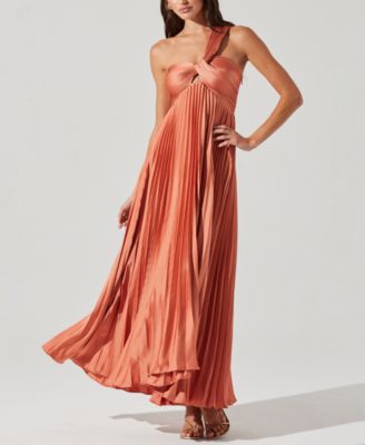 Women's Rasya One-Shoulder Pleated Dress