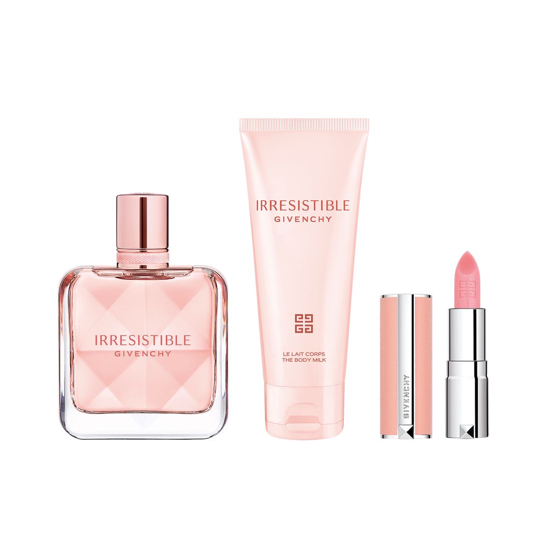 Givenchy 3-Pc. Irresistible Eau De Parfum and Rose Perfecto Lip Balm Gift Set