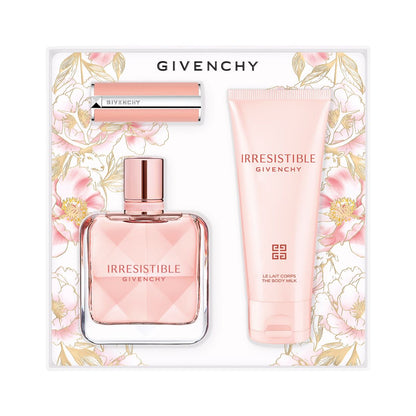 Givenchy 3-Pc. Irresistible Eau De Parfum and Rose Perfecto Lip Balm Gift Set