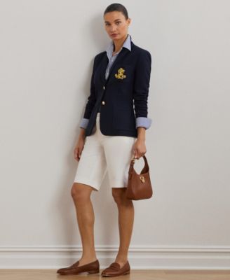 Twill Stretch Bermuda Shorts