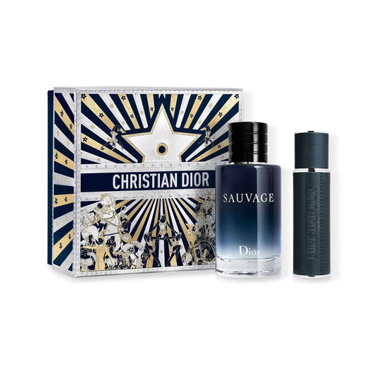 Dior 2-Pc Sauvage Eau De Toilette and Travel Spray Gift Set