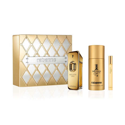 Rabanne Men's 3-Pc. Million Gold Eau de Parfum Intense Gift Set