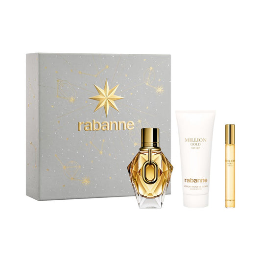 Rabanne 3-Pc. Million Gold For Her Fragrance Gift Set with Body Lotion