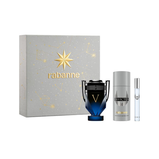 Rabanne 3-Pc. Invictus Victory Elixir Eau De Toilette Gift Set