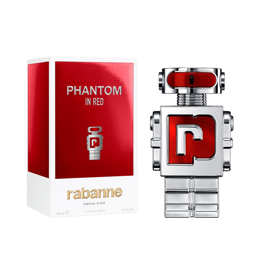 Rabanne Red Parfum Elixir Parfum, 3.38 oz.