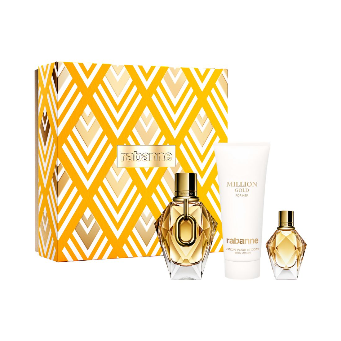 Rabanne 3-Pc. Million Gold For Her Eau De Parfum Gift Set