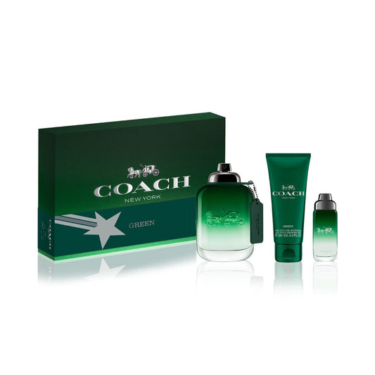 Coach Men's 3-Pc. Coach Green Eau de Toilette Gift Set