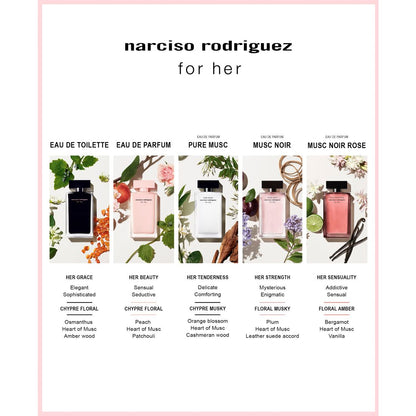 Narciso Rodriguez For Her Musc Noir Rose Eau de Parfum, 3.3 oz.