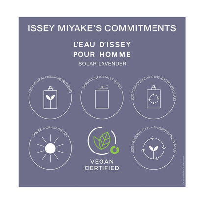 Issey Miyake Men's L'Eau d'Issey Pour Homme Solar Lavender Eau de Toilette Intense Spray, 3.3 oz.