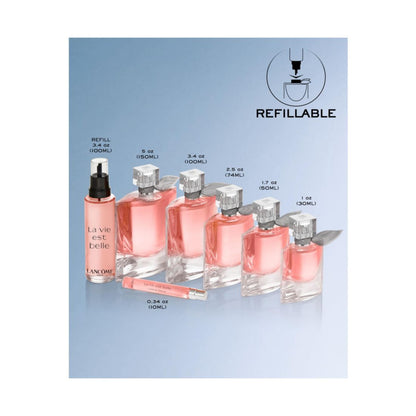 La vie est belle Eau de Parfum Women's Fragrance Refillable, 1 oz.