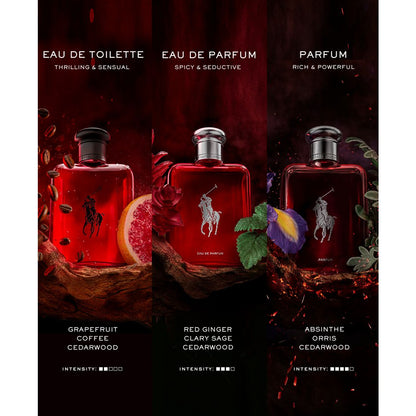 Ralph Lauren Men's 3-Pc. Polo Red Eau de Toilette Gift Set