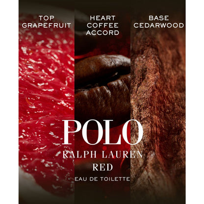 Ralph Lauren Men's Polo Red Eau de Toilette Racing Edition, 4.2 oz.