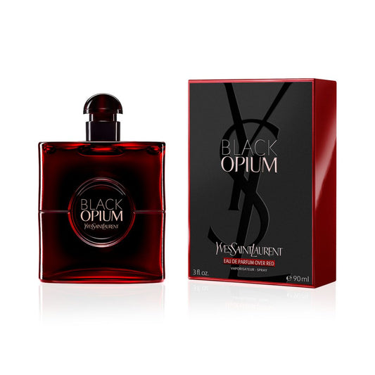 Yves Saint Laurent Black Opium Eau de Parfum Over Red Spray, 3 oz.