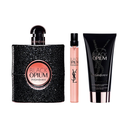 Yves Saint Laurent 3-Pc. Black Opium Eau De Parfum with Body Lotion Gift Set