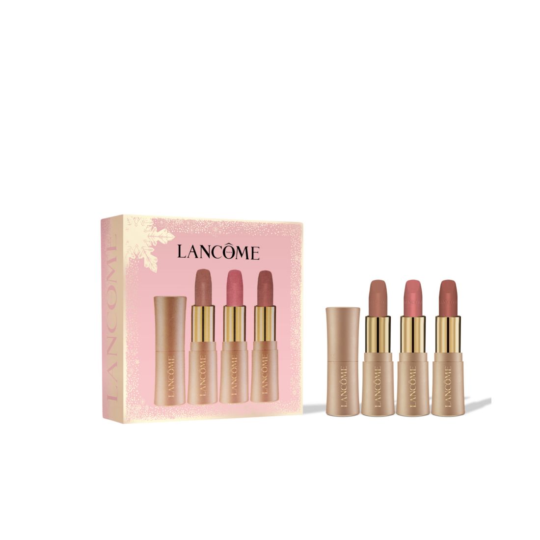 Lancome 3-Pc. L'Absolu Rouge Intimatte Soft Matte Lipstick Gift Set