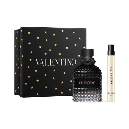 Valentino Men's 2-Pc. Uomo Born In Roma Fragrance Holiday Gift Set