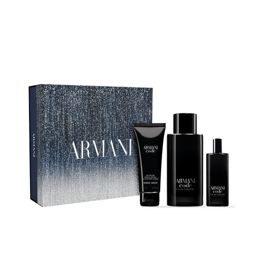 Giorgio Armani Men's 3-Pc. Code Eau De Toilette and Shower Gel Gift Set